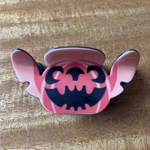 Disney Stitch Halloween Jack o Lantern Pumpkin Hair Clip